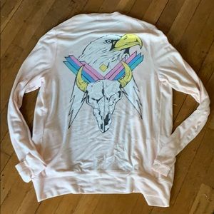 RARE Wildfox Vintage Slouch Cardigan